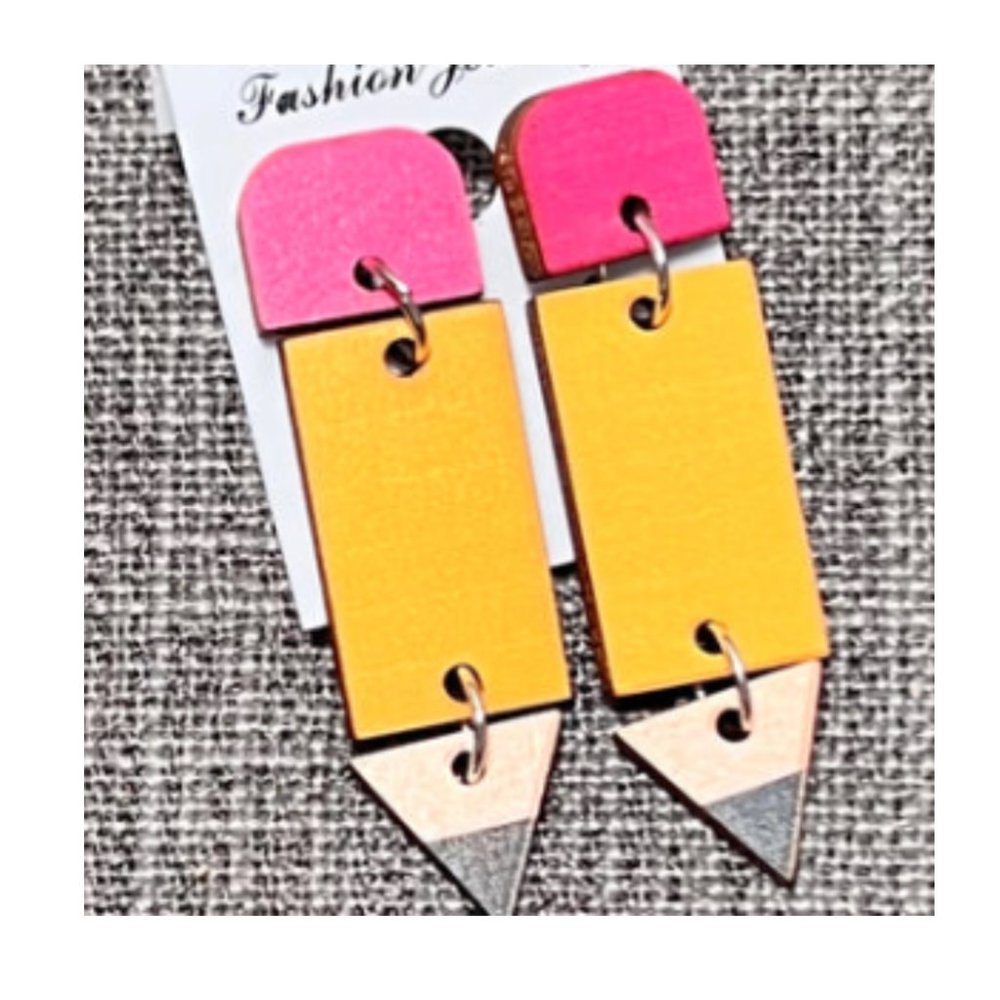 Pencil Earrings